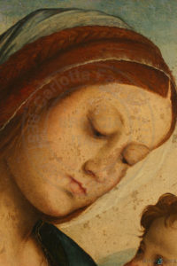 Dettaglio prima del restauro